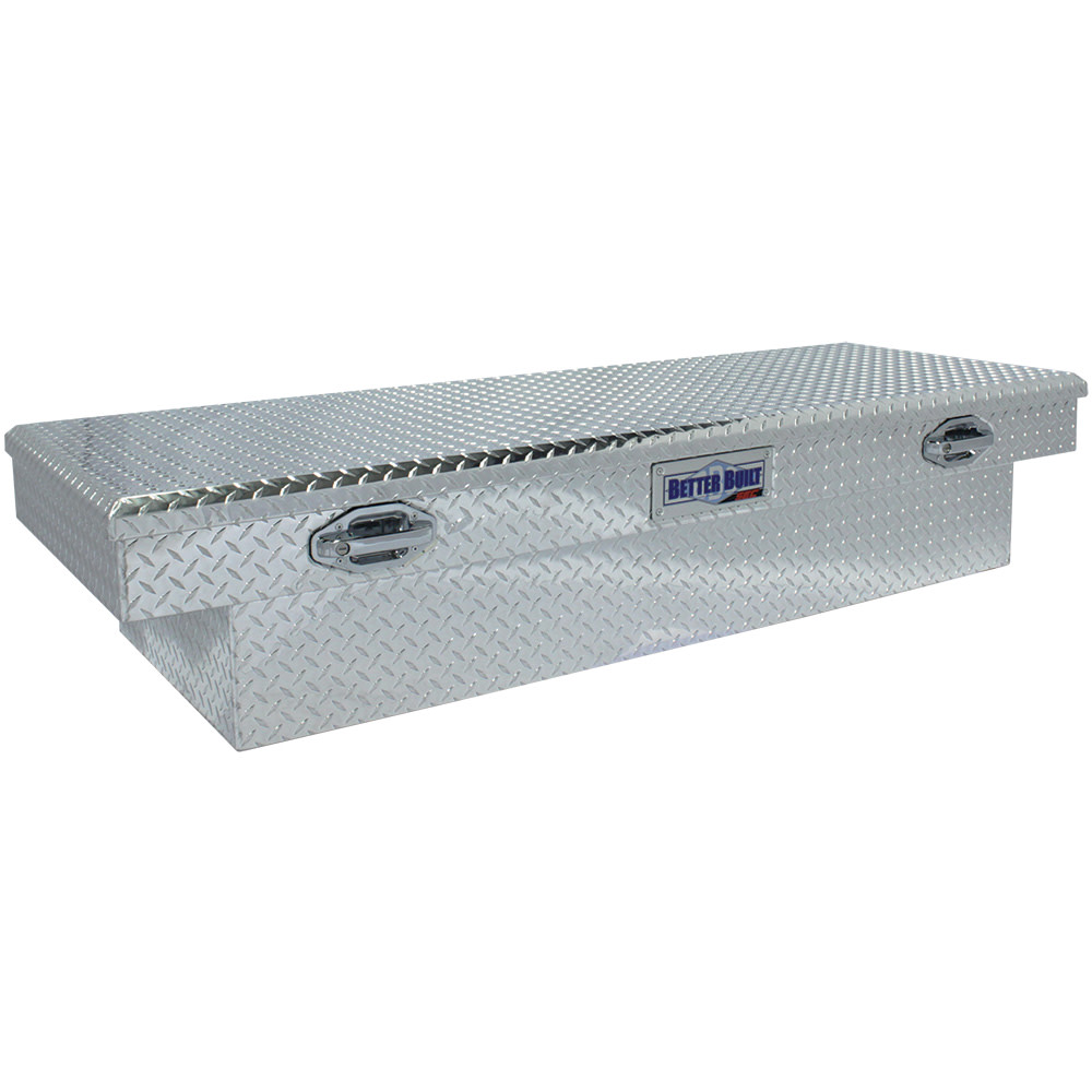

Better Built 71" SEC Saddle Truck Tool Box WIDE BRITE ALUMINUM