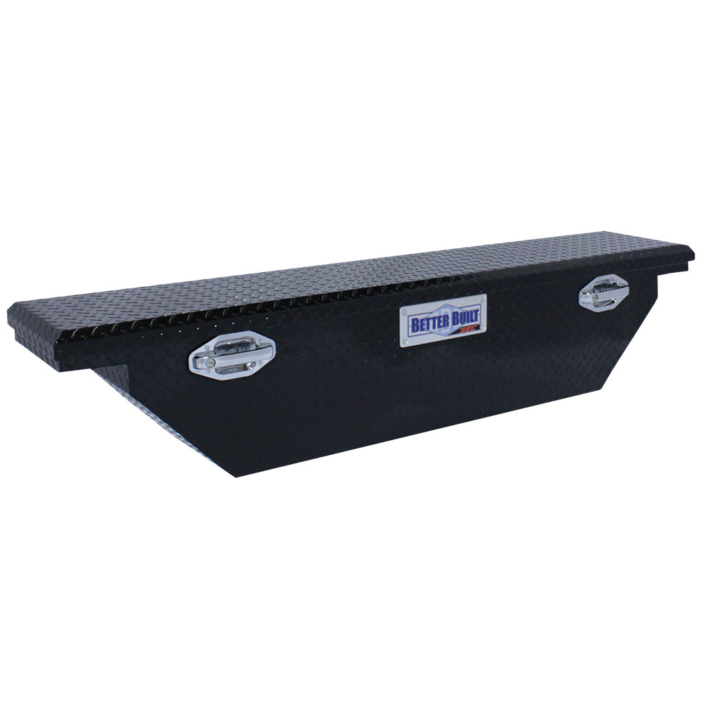 

Better Built 61.5" SEC Saddle Truck Tool Box LOW PROFILE NARROW GLOSS BLACK