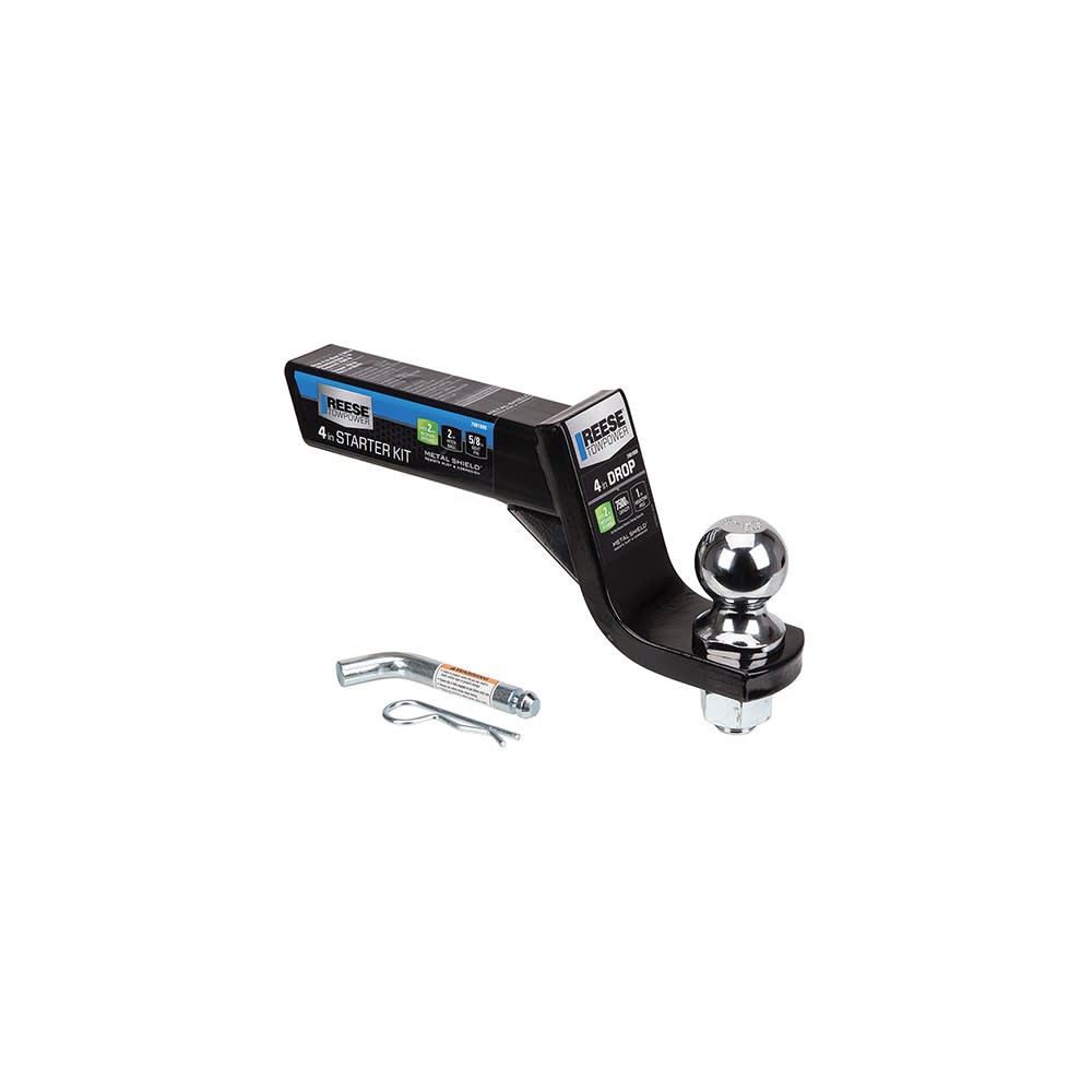 

Reese 4" 7500 lbs Trailer Hitch Ball Mount Starter Kit