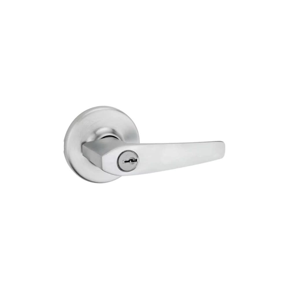 

Kwikset Satin Nickel Keyed Entry Delta Lockset Door Lever