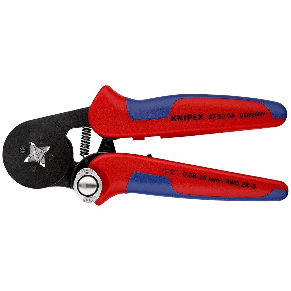 

Knipex Crimping Pliers Self Adjusting for Wire Ferrules 180mm