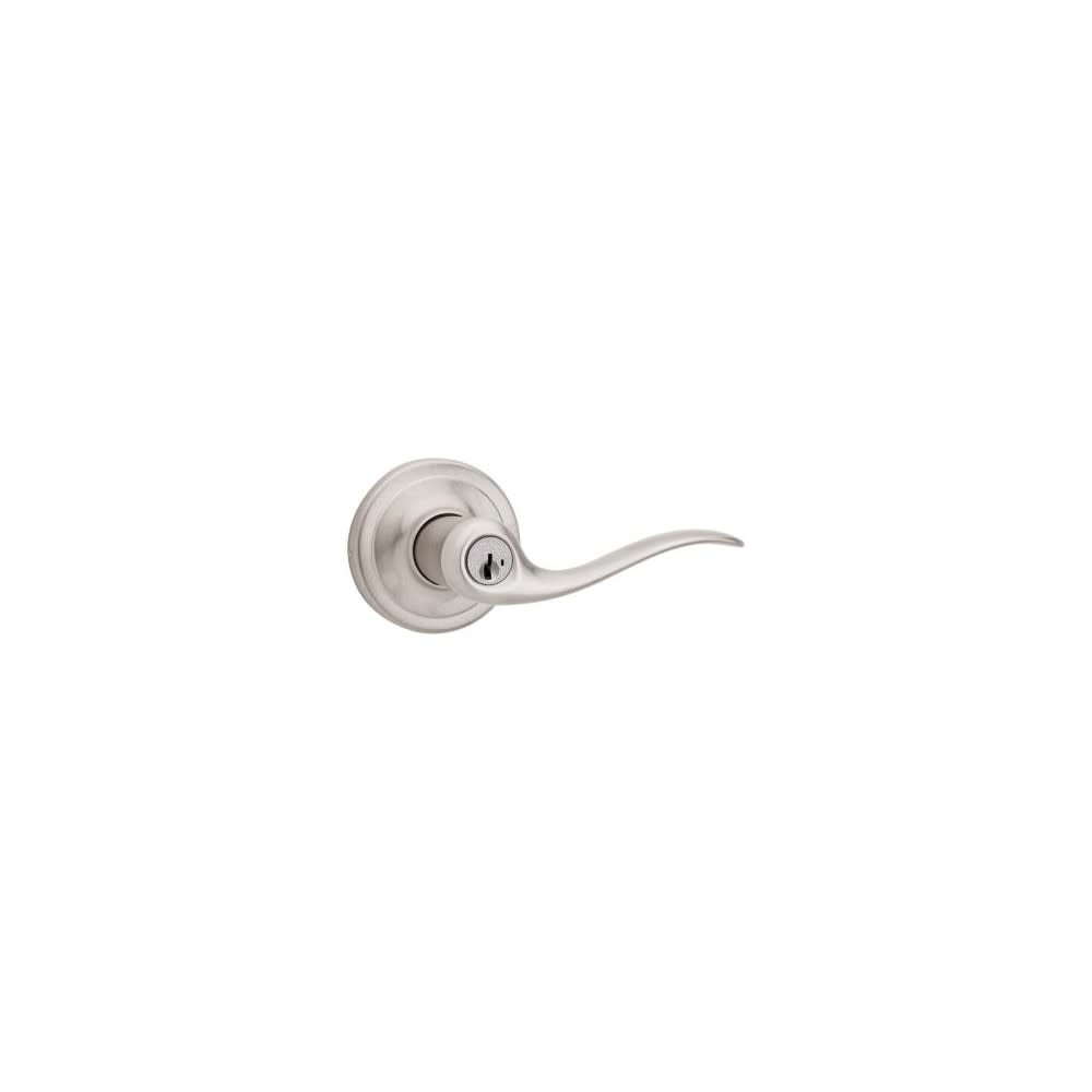 

Kwikset Satin Nickel Signature Series Keyed Entry Tustin Door Lever