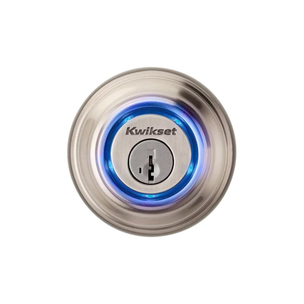 

Kwikset Satin Nickel 2nd Gen Bluetooth Smart Lock Electronic Deadbolt