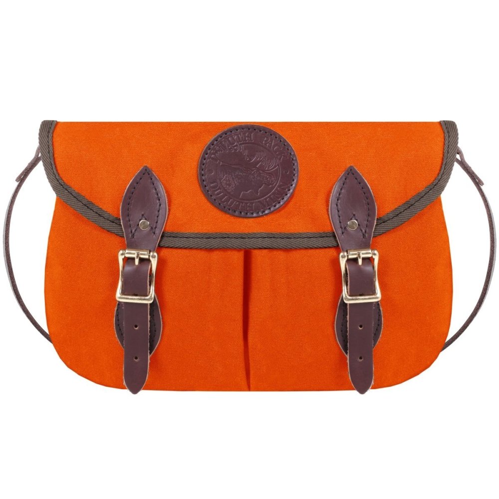 

Duluth Pack 6 Liters Capacity Orange Medium Double Shell Purse