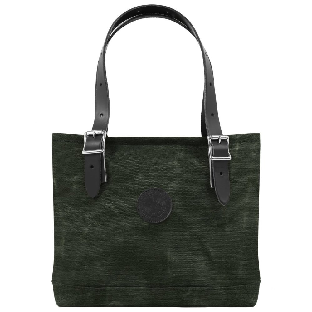

Duluth Pack 9 Liters Capacity Waxed Olive Drab Lakewalk Tote