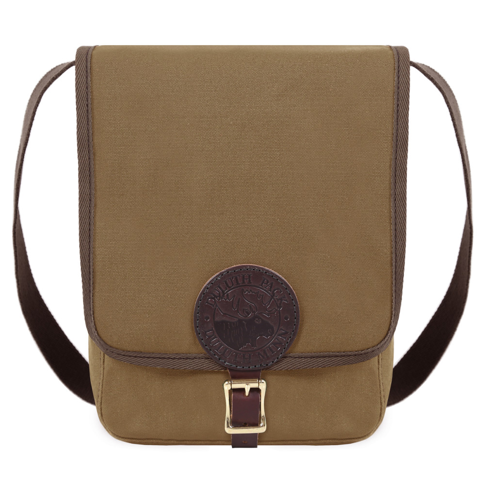 

Duluth Pack 6 Liter Capacity Khaki Haversack With Cotton Web Trim