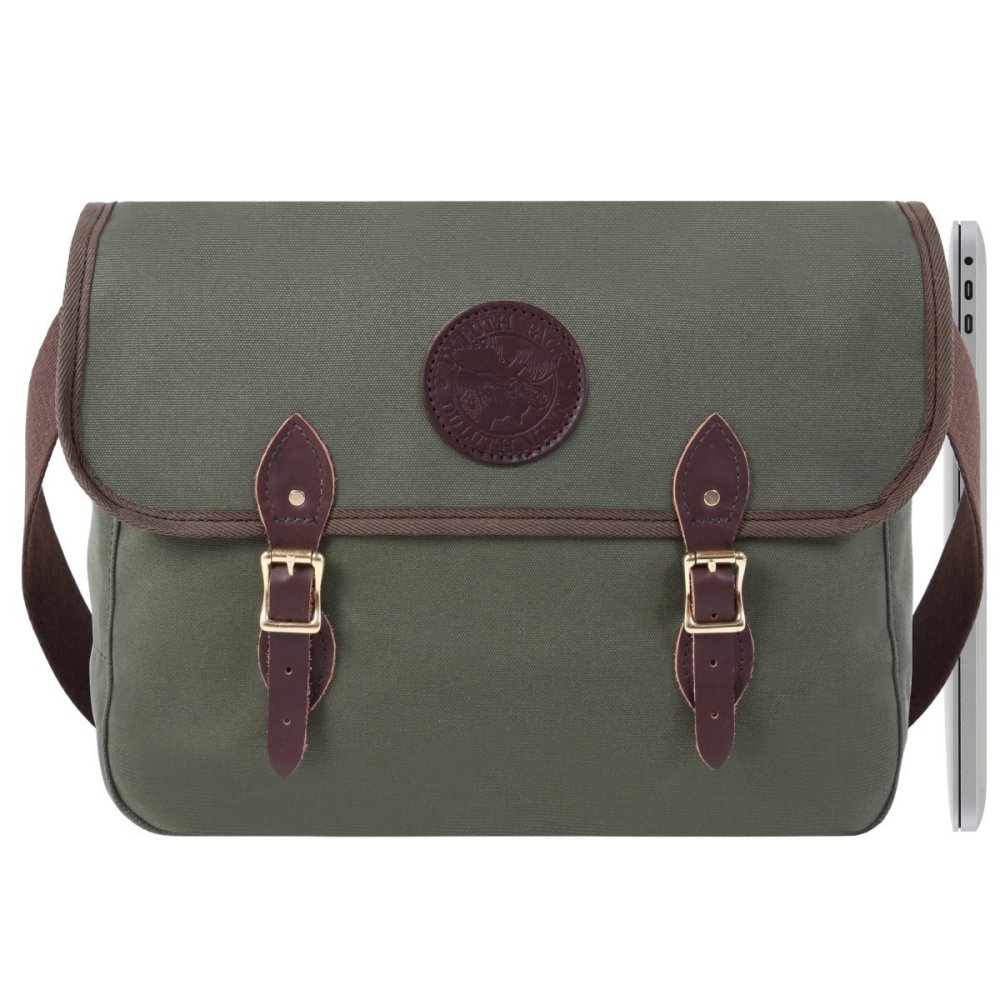 Duluth Pack 15 In. 12 Liters Capacity Olive Drab Laptop Book Bag