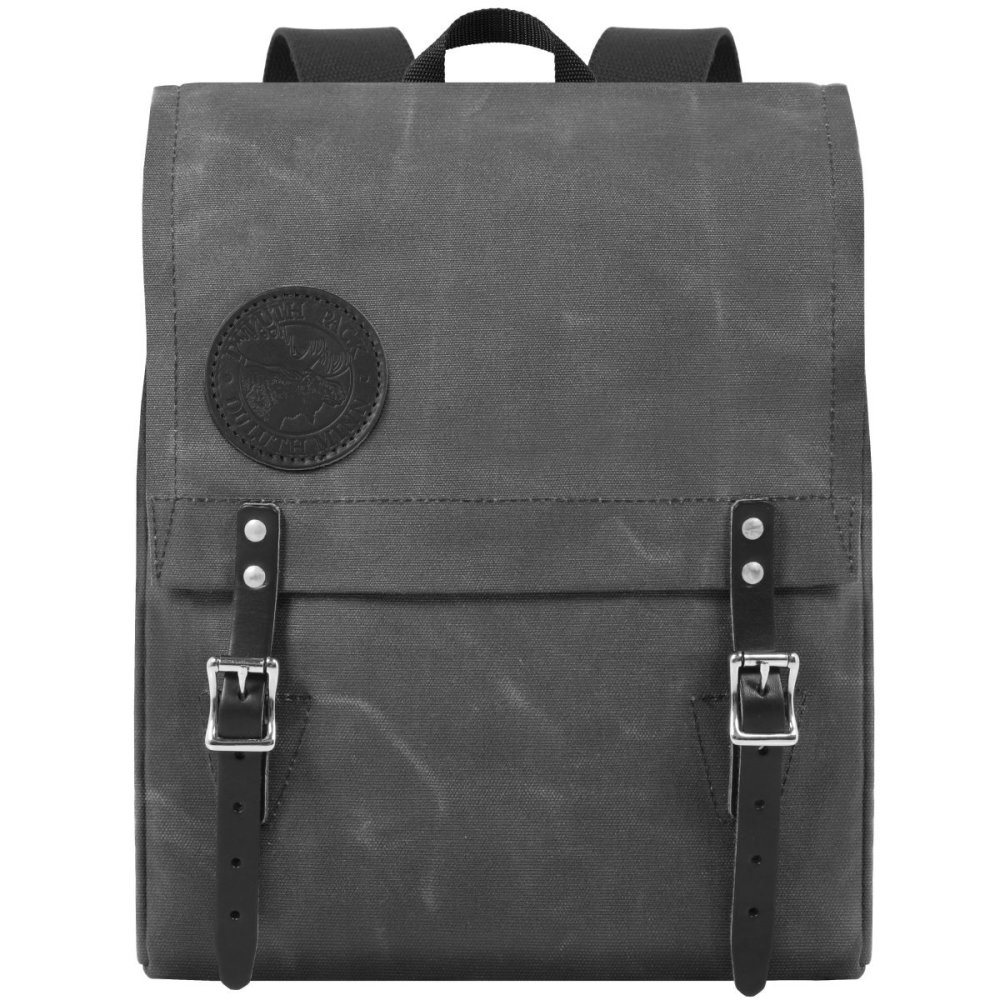 

Duluth Pack 9 Liter Capacity Wax Gray Box Style Child's Backpack