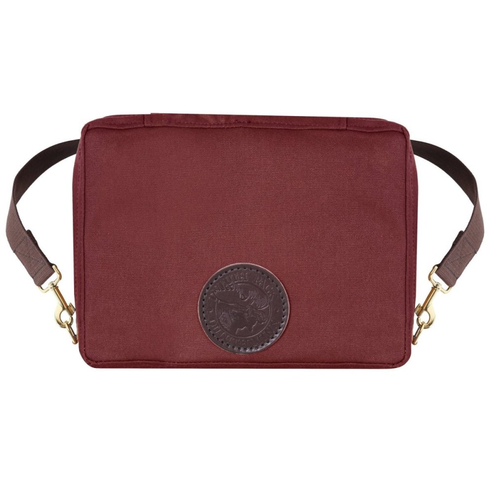 

Duluth Pack 7 Liter Capacity Burgundy Mini Tackle Box