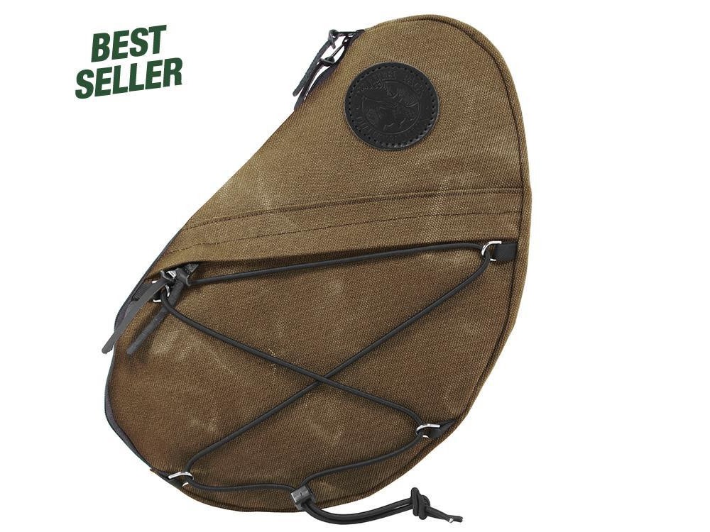 Duluth Pack 16 Liter Capacity Wax Khaki Port City Sling Pack