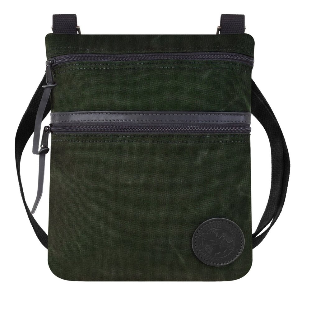 

Duluth Pack 4 Liter Capacity Wax Olive Drab Traverse Crossbody Bag