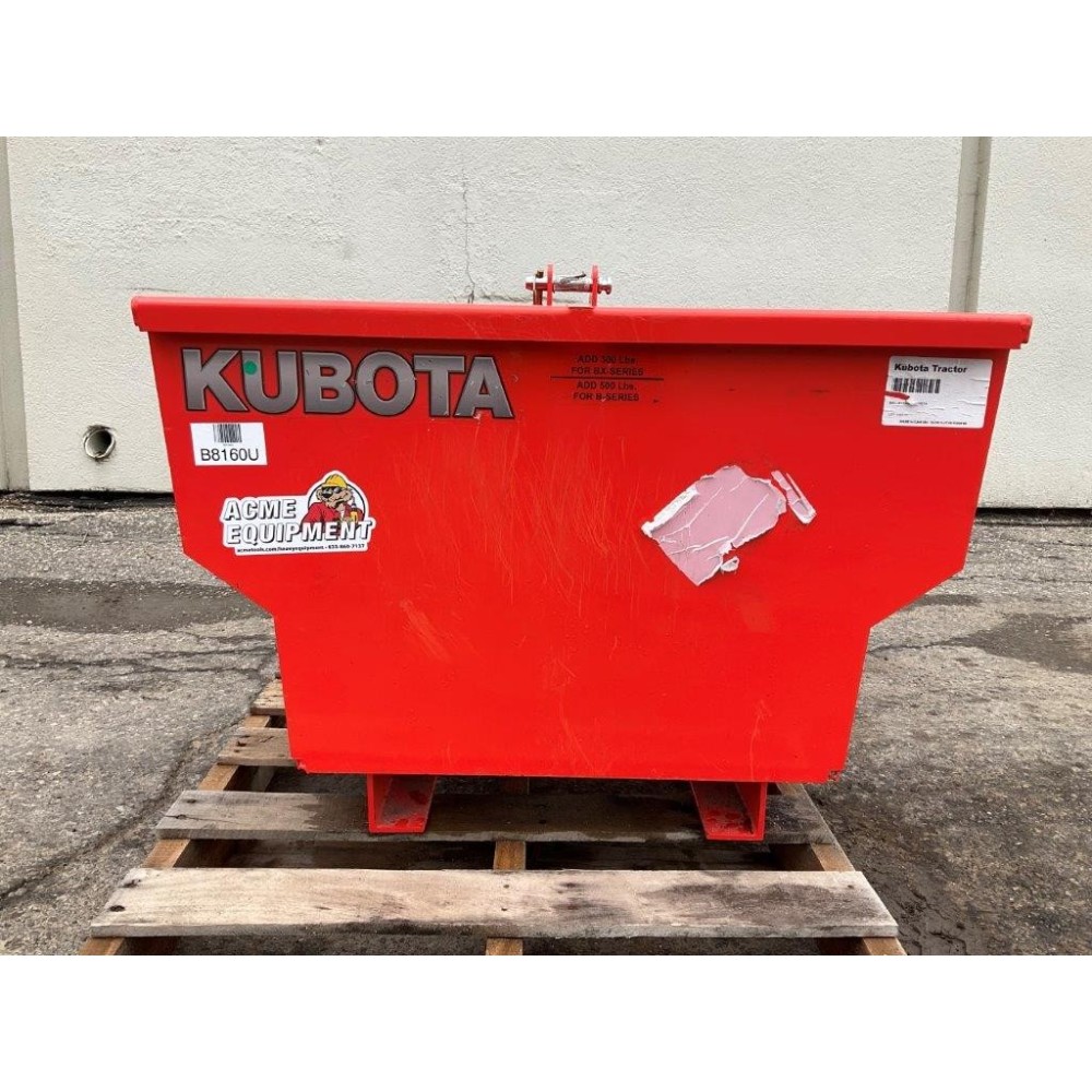 Kubota Ballast Box 300-500 Lbs Used