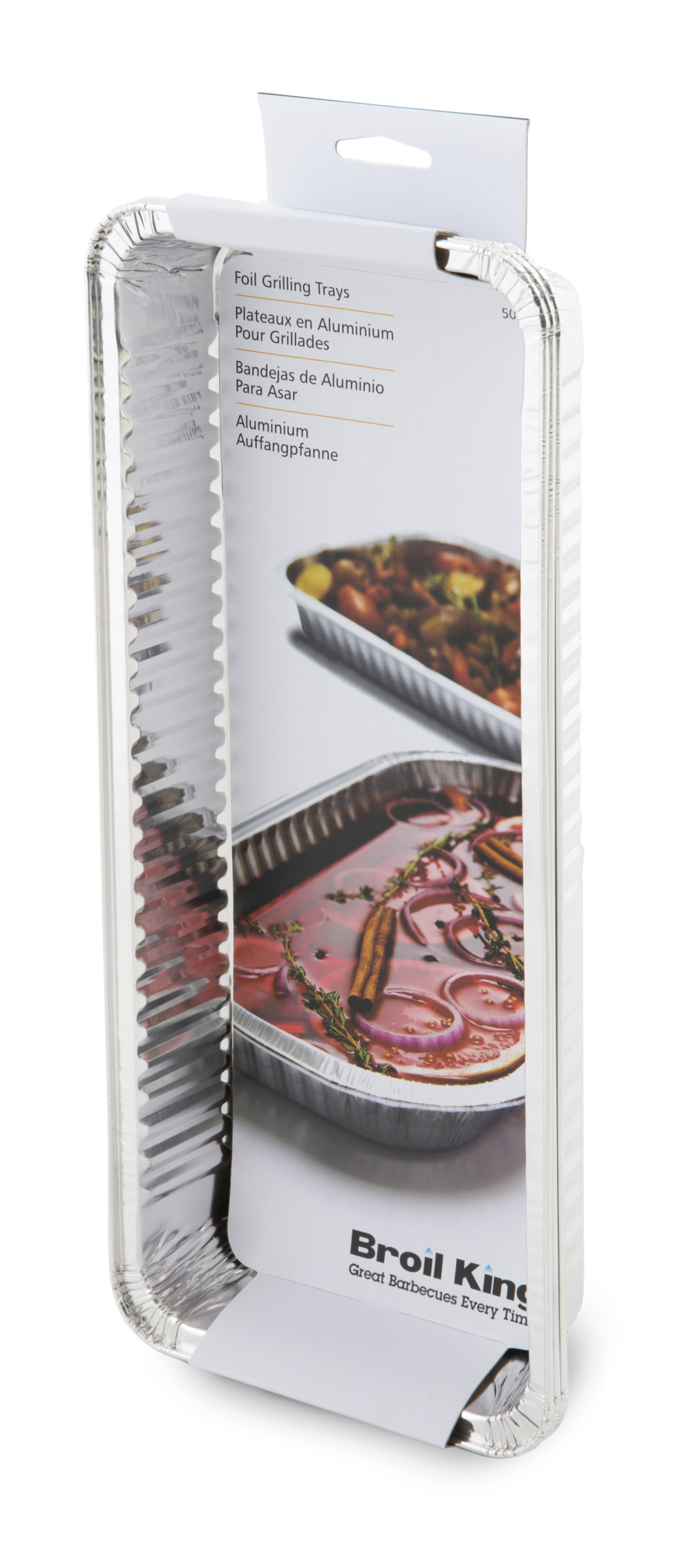 

Broil King Narrow Aluminum 6.00" X 14.00" Foil Drip Pan - 3 pack