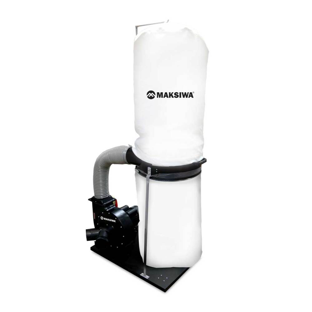 

Maksiwa International Dust Collector 1790 CFM 127/220V 1 Phase 2HP 2 Entry