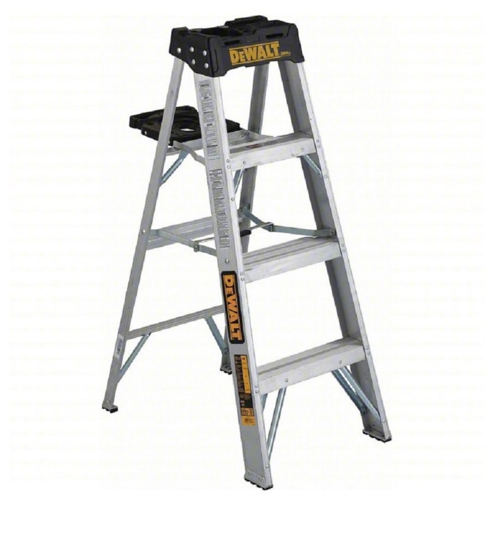 

DEWALT Stepladder Type IA 300lb Rated AL 4'