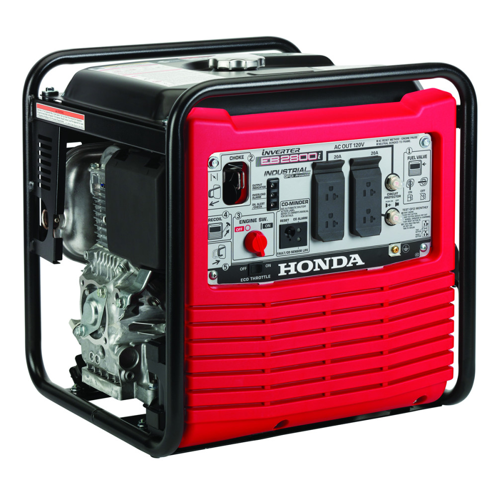 

Honda Inverter Generator Gas 186cc 2800W with CO Minder