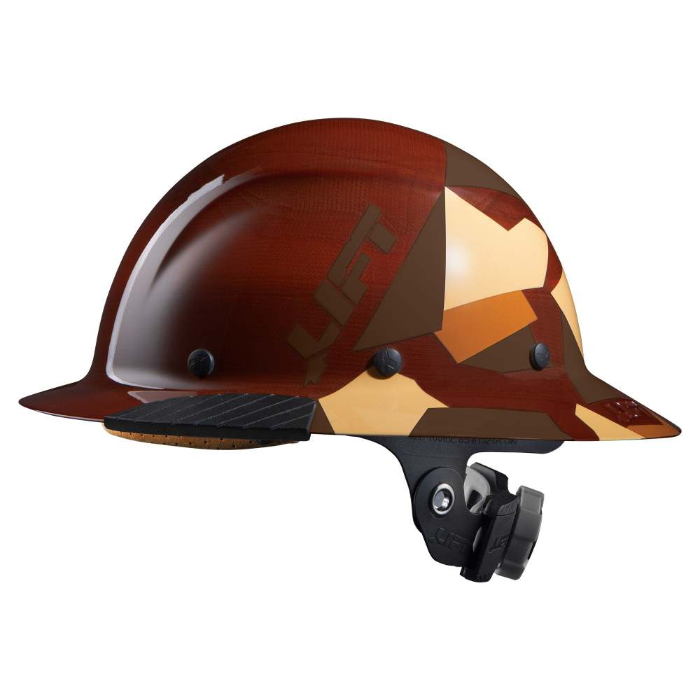 

Lift Safety Hard Hat DAX FIFTY50 Desert Camo FiberResin Full Brim