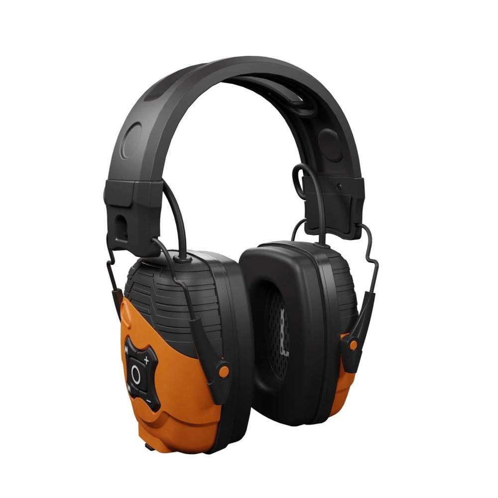 

ISOtunes LINK Bluetooth Earmuff Rechargeable 25 dB Safety Orange