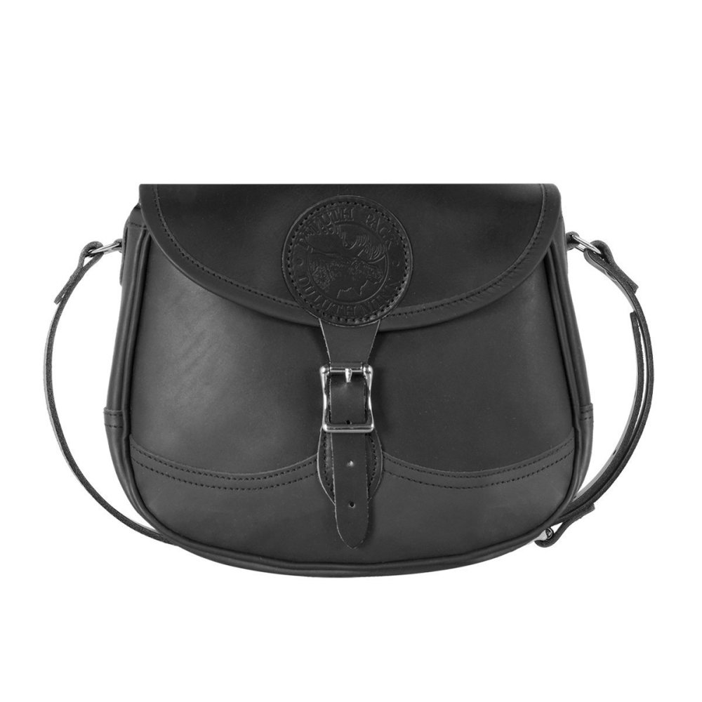 Duluth Pack 3 Liter Capacity Black Medium Classic Leather Purse