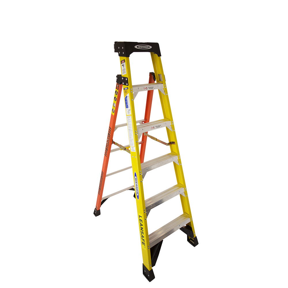 

Werner LEANSAFE 6 ft Type IAA Fiberglass Leaning Ladder