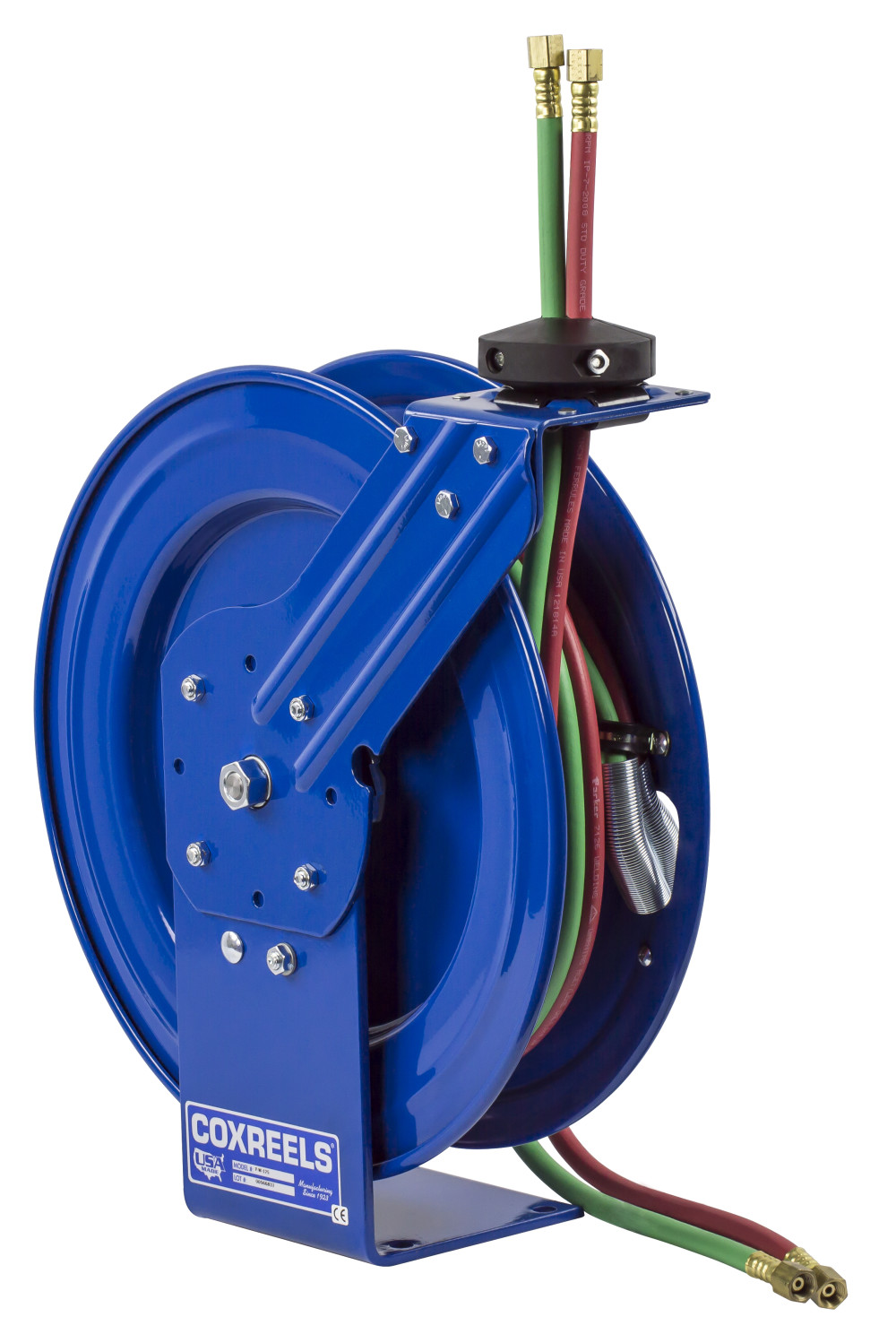 Coxreels Spring Driven Welding Hose Reel 1/4" x 25'