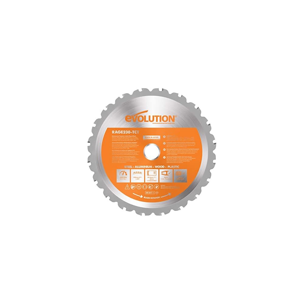 

Evolution Power Tools 9" x 26T Multi-Purpose Cutting Circular Saw Blade