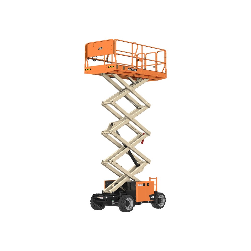 

JLG 33' Rough Terrain Scissor Lift Engine Powered 2WD