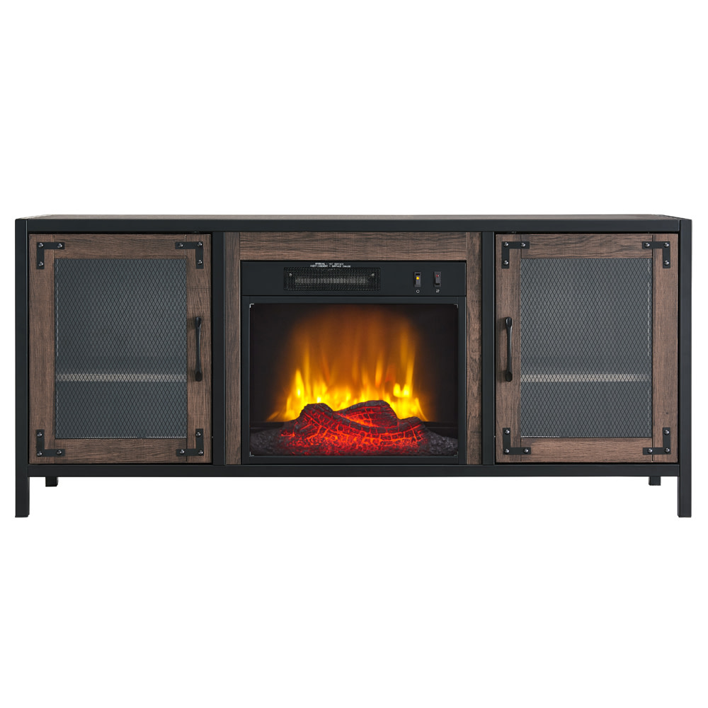 

Hearthpro Media Electric Fireplace Full Metal Frame
