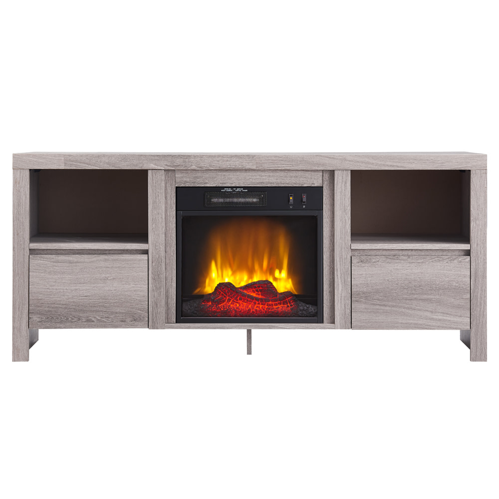 

Hearthpro Console Style Media Electric Fireplace Closed Abrasive Grain Coat Storage