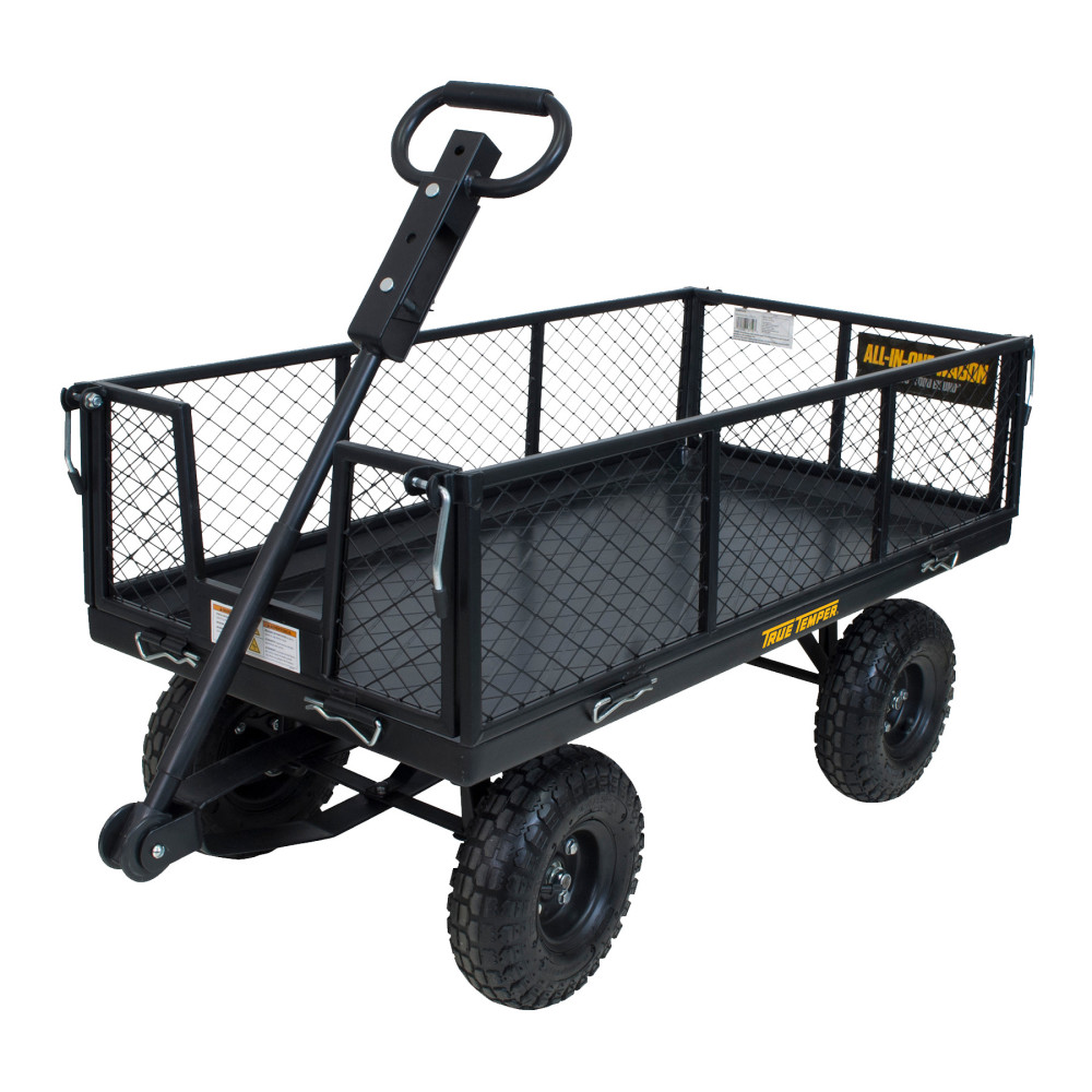 

True Temper Wheelbarrow 6 Cu Ft. All In One Wagon Steel