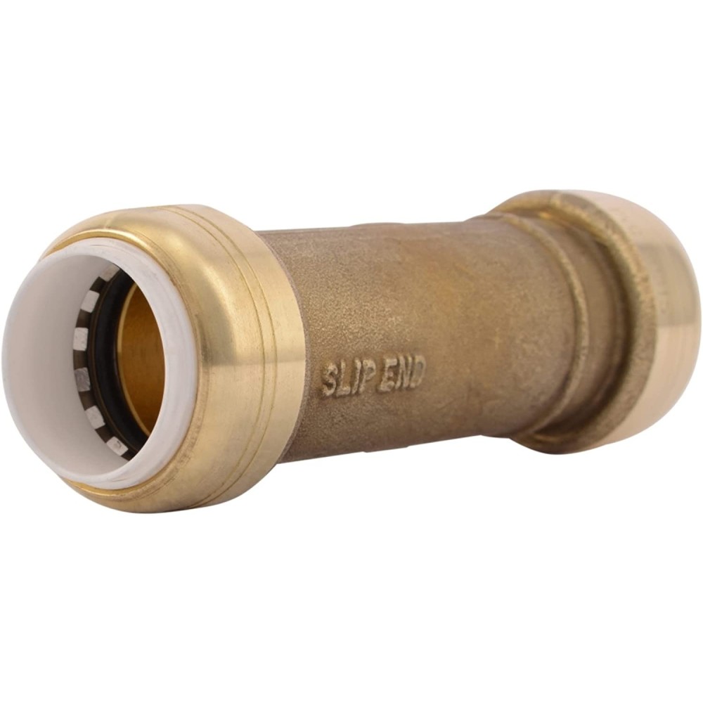 

Sharkbite 3/4" PVC x 3/4" PVC Brass Slip Coupling