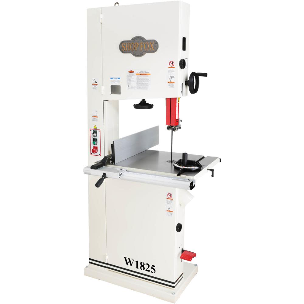 

Shop Fox Bandsaw 220V 3HP 1 Phase Heavy Duty