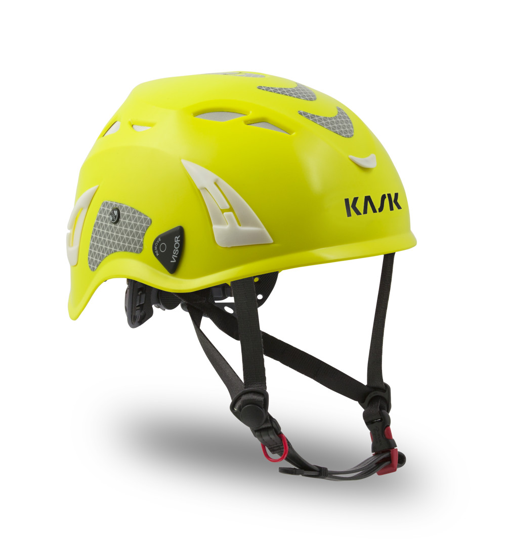 

KASK America SUPERPLASMA HD HI VIZ Ventilated Work/Rescue Helmet - Yellow Fluo