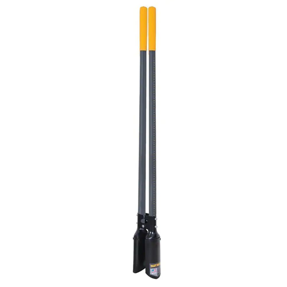 

True Temper 58.5 in. Post Hole Digger with Ruler and Fiberglass Handle