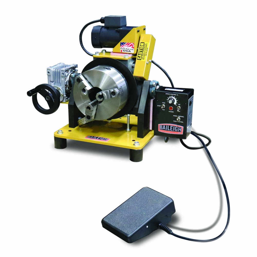 

Baileigh WP-1800B Benchtop Welding Positioner 110V 300A 8"