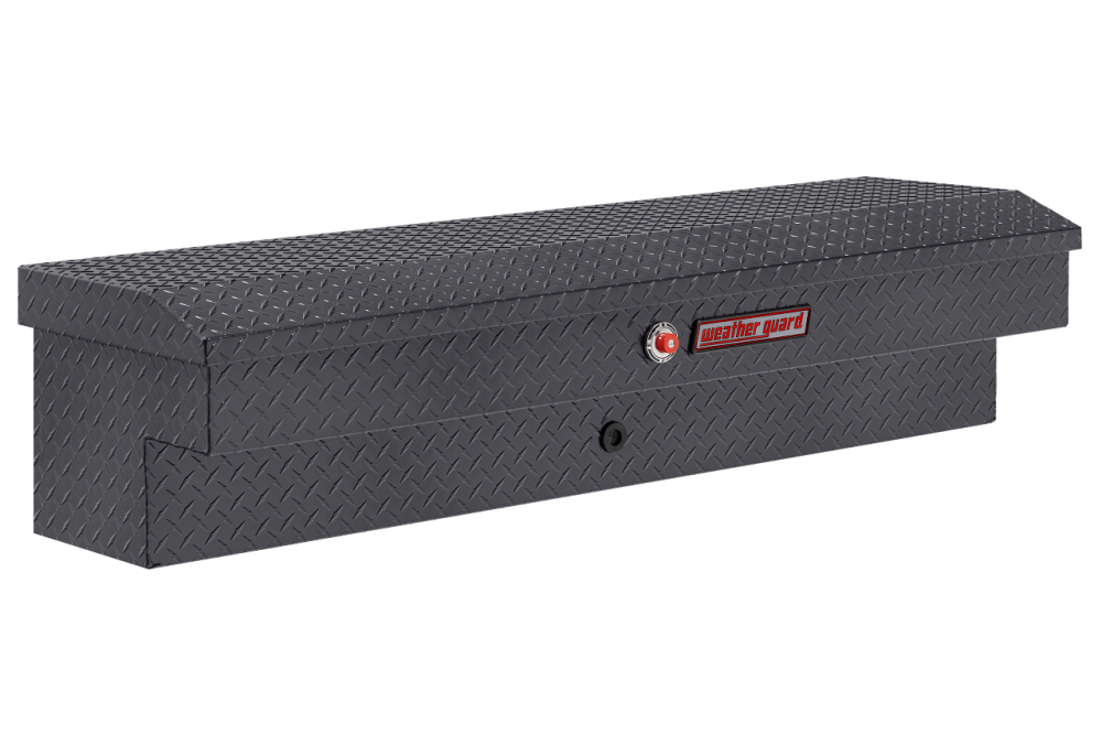 

Weather Guard 56" Lo-Side Truck Tool Box Aluminum Gunmetal Gray