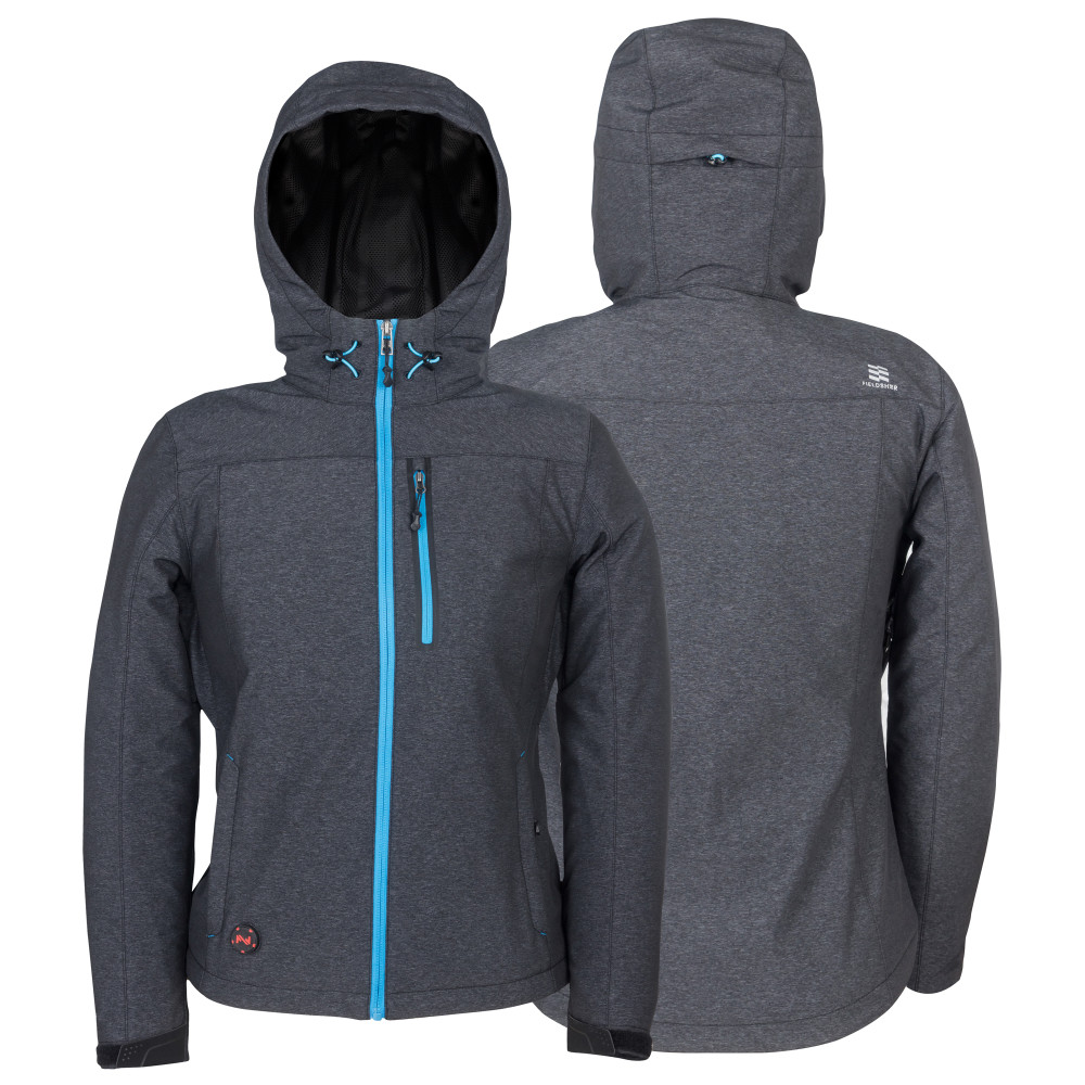 Mobile Warming Adventure Heated Jacket Women's 7.4 Volt Heather Gray XS