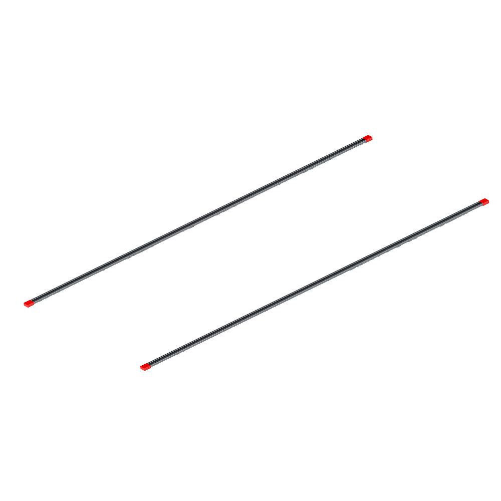 

Weather Guard Mounting Channel Kit Full-Size Mid/High-Roof 113 In.