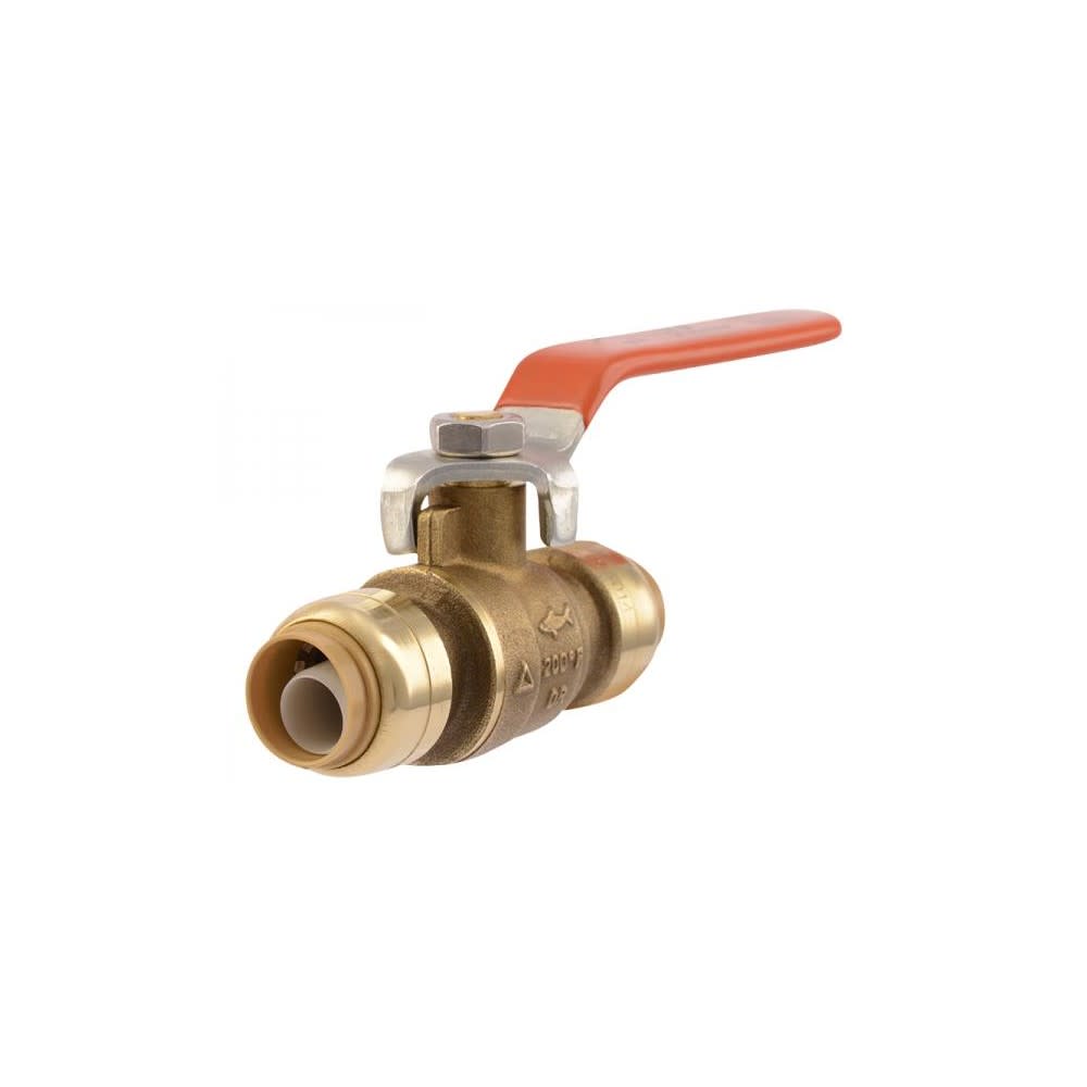 

Sharkbite 1/2" x 1/2" 200 Psi Brass Push Fit Ball Valve