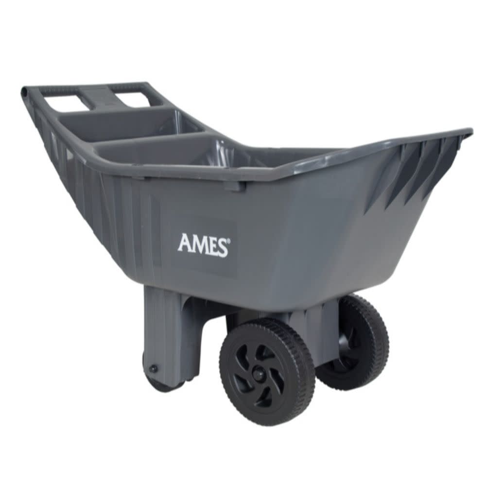 

Ames 4 cu. ft. Poly Yard Cart with Integrated Tool Tray