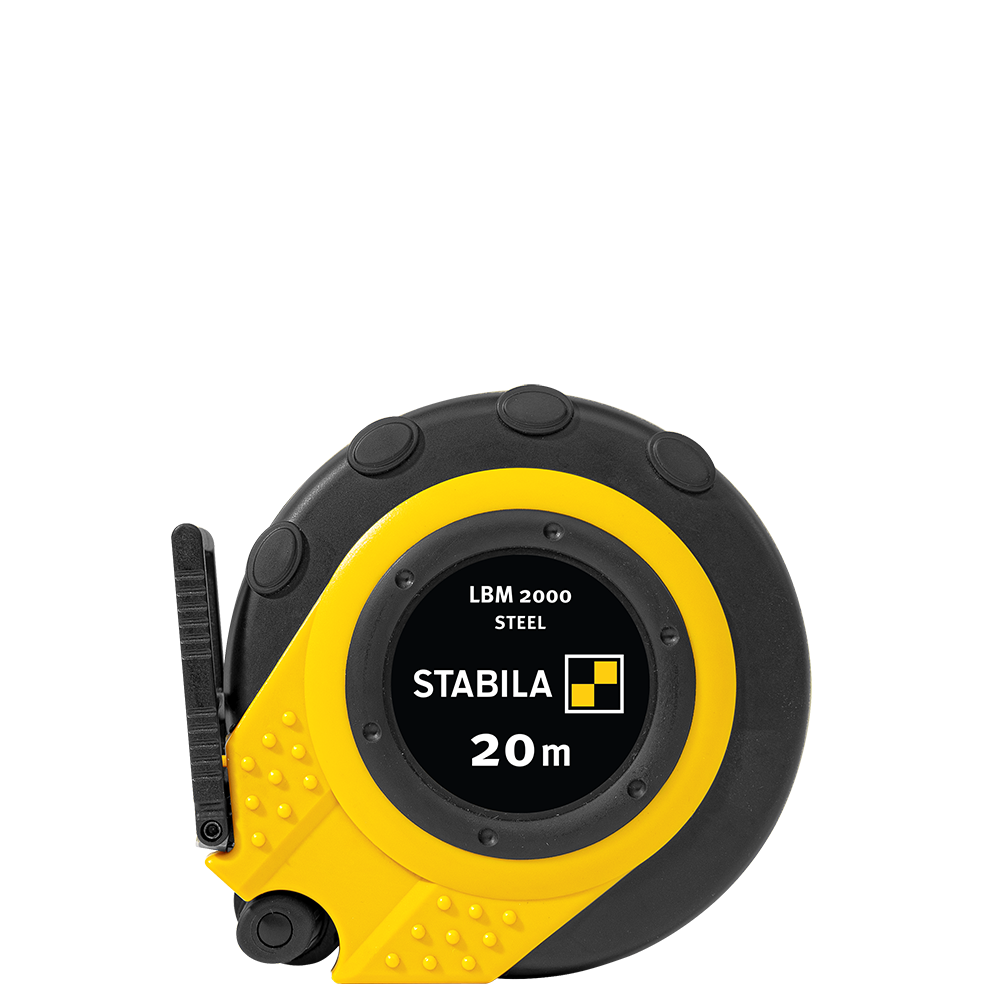 

Stabila Tape Measure LBM 2000 STEEL 20M CM Metric Scale CLOSE CASED TAPE