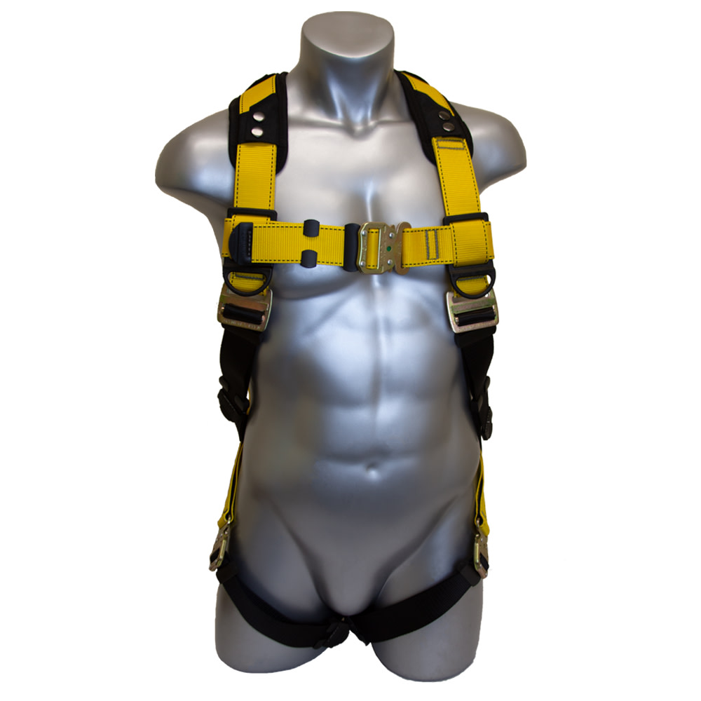 

Guardian Fall Protection Series 3 Full-Body Harness with QC Chest/Legs Buckle XL-XXL
