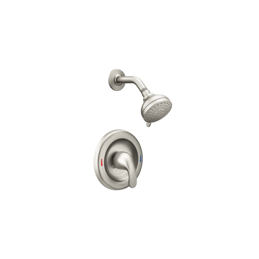

Moen Adler Spot Resist Brushed Nickel 1 Handle Shower Head
