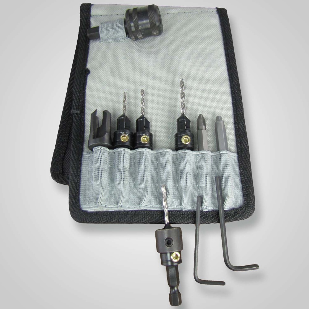 

Make It Snappy Drill Bit Belt Clip Pouch Deluxe Countersink Set 11pc