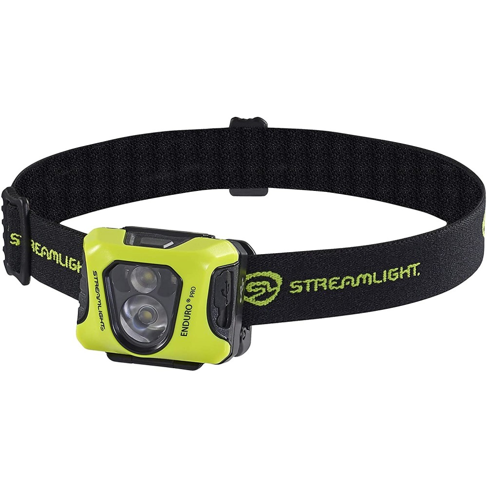 Streamlight Enduro Pro Yellow USB Rechargeable LED Headlamp