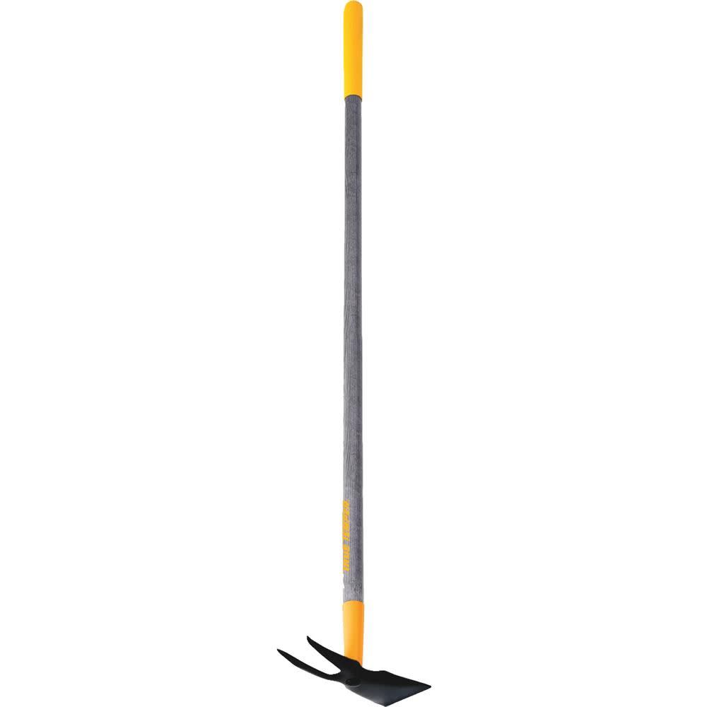 

True Temper 2-Prong Weeder Hoe with Cushion End Grip-on Hardwood Handle