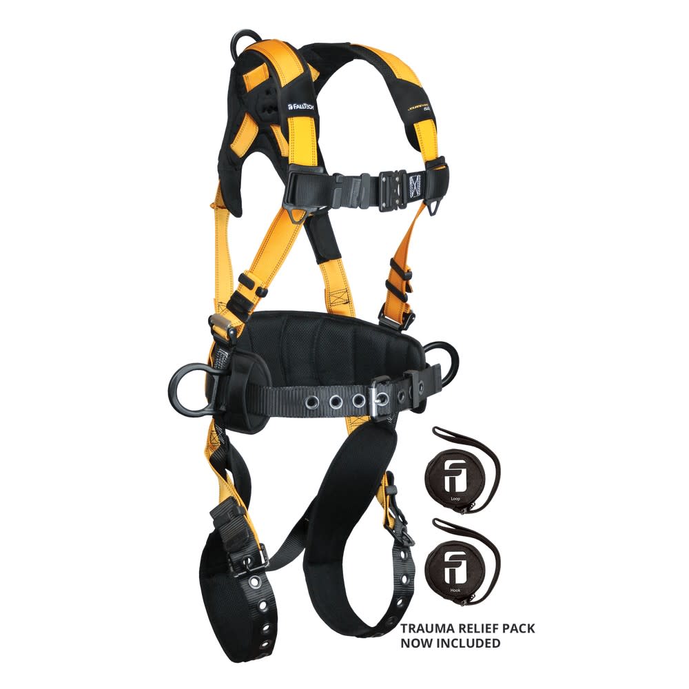 Falltech Journeyman Flex Aluminum 3D Belted Harness 3X