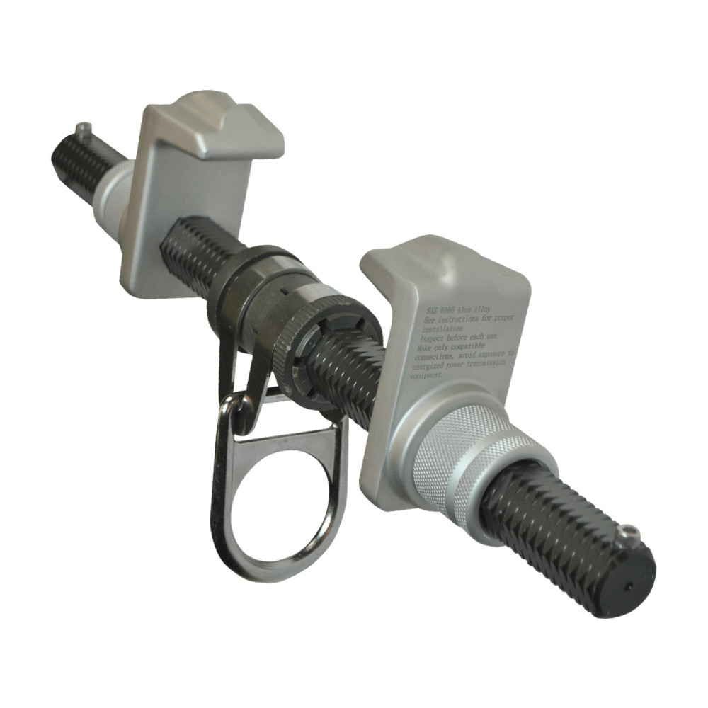 Falltech 12 1/4" Trailing Beam Anchor with Dual Clamp Adjustment