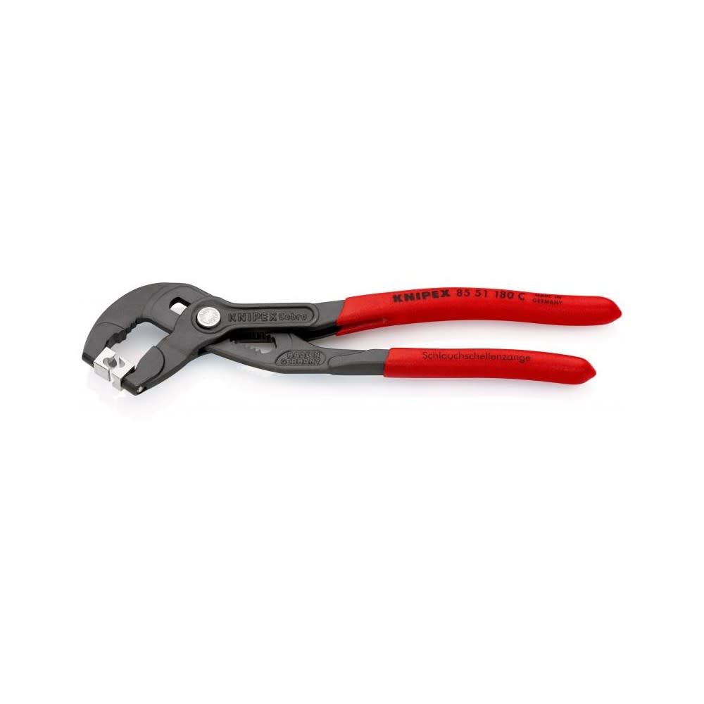 

Knipex Hose Clamp Pliers with Plastic Handle 180 mm
