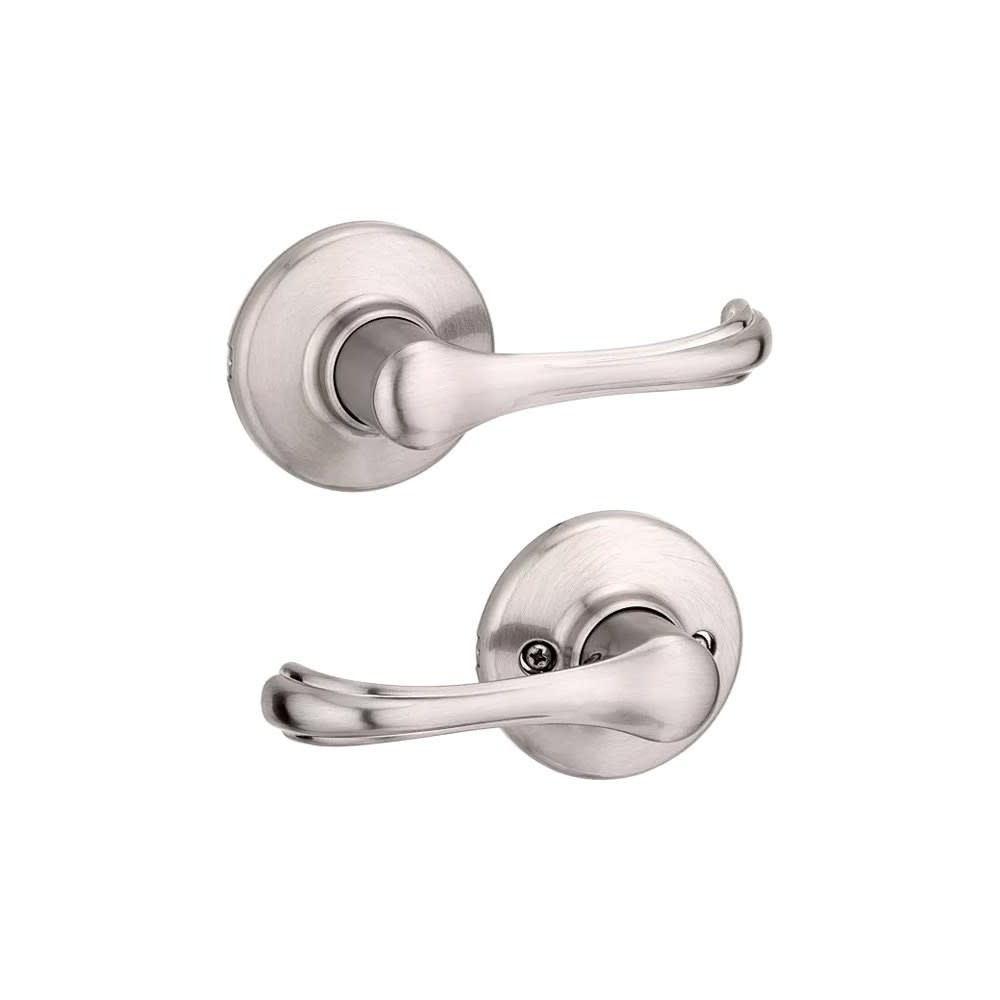 

Kwikset Satin Nickel Hall/Closet Dorian Passage Door Lever